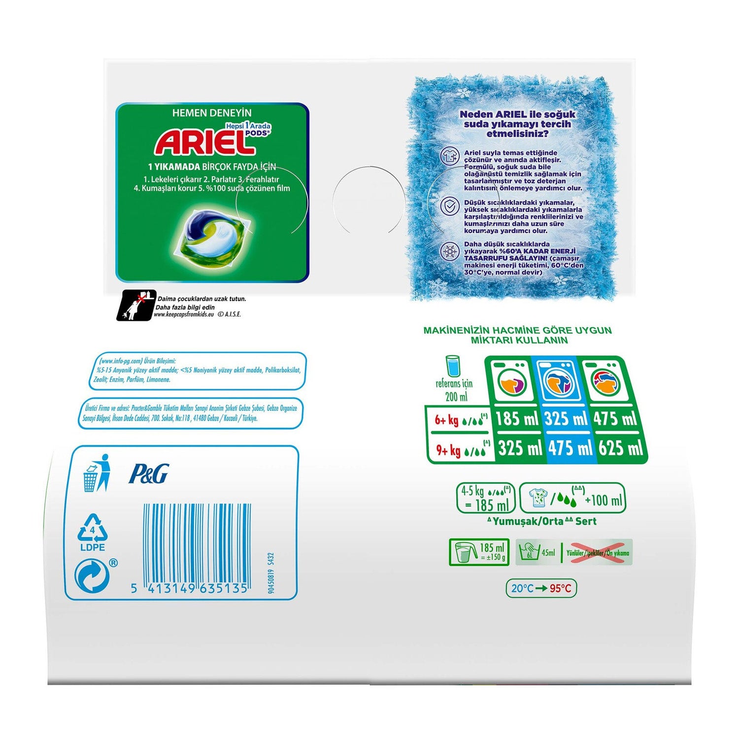Ariel Colors Detergent 7Kg