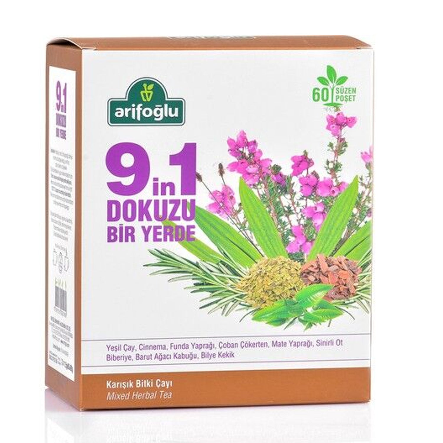 Arifoglu 9In1 Çay 60T