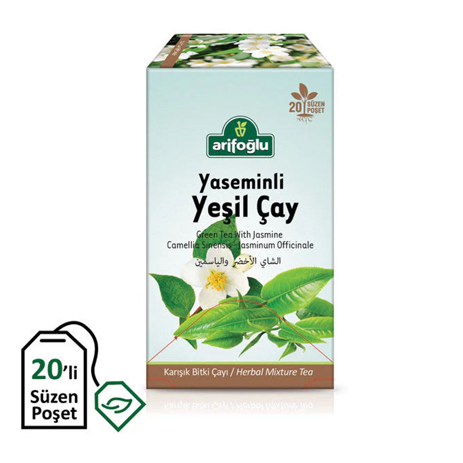 Arifoglu Jasmine Green Tea 20T