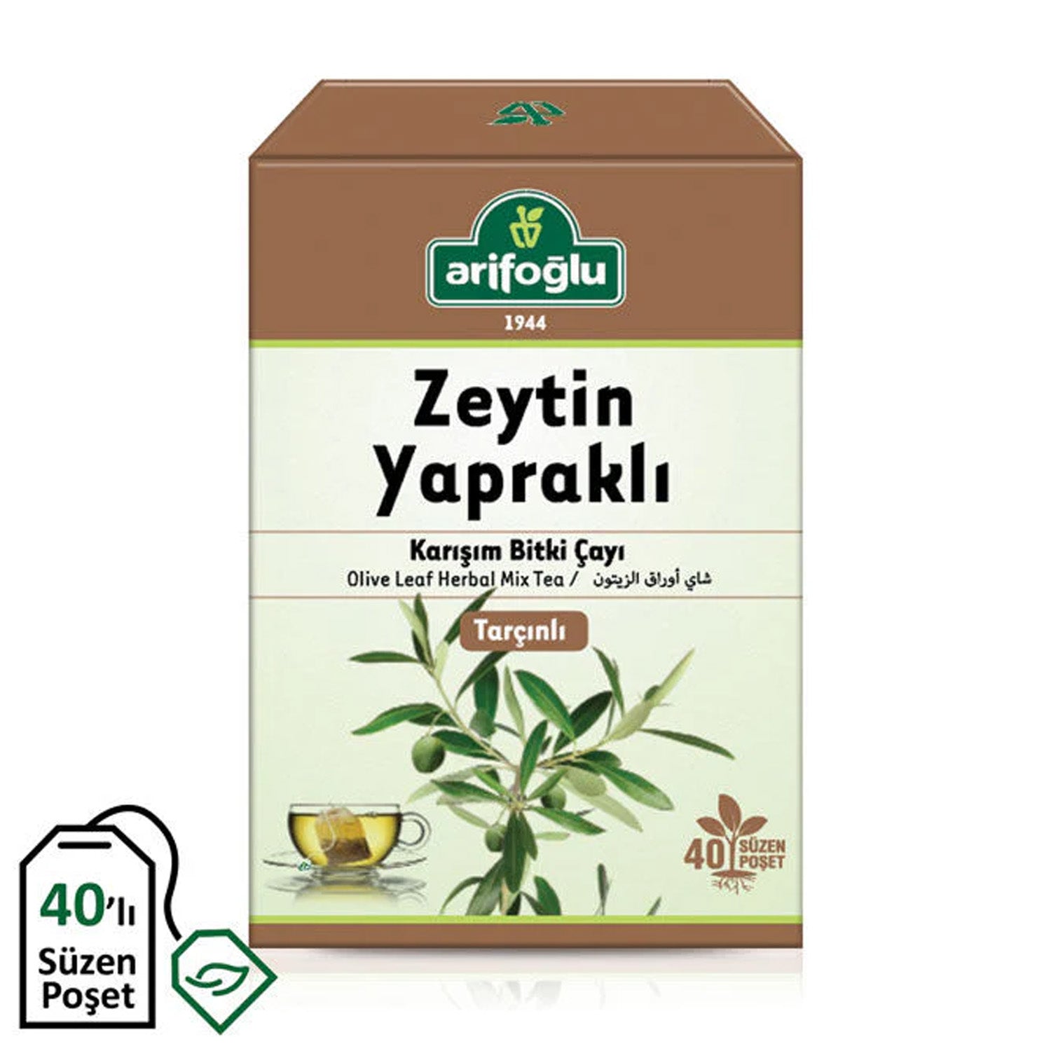 Arifoglu Zeytin Laef Çayı 40Tb