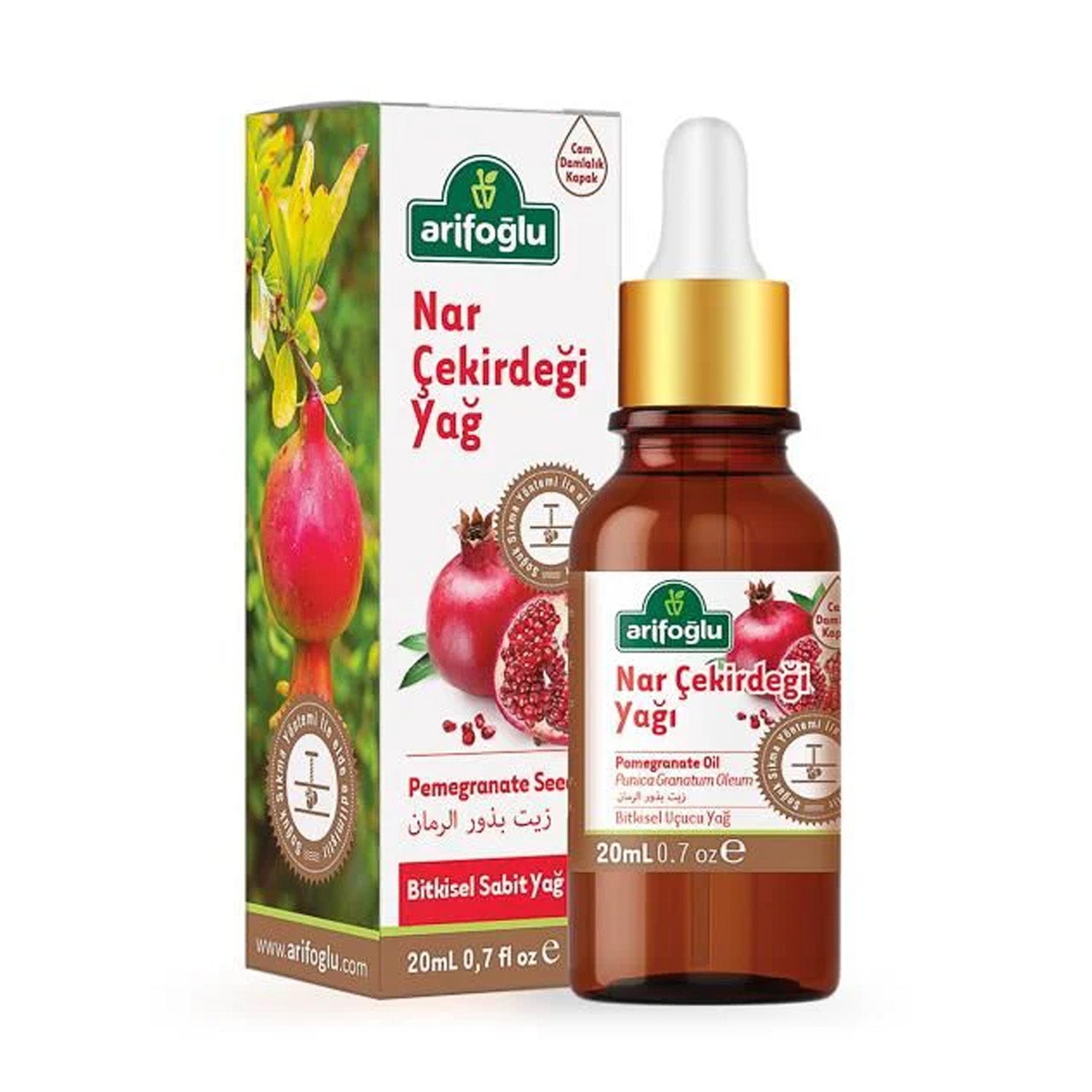 Arifoglu Nar Çekirdeği Yağı 20Ml