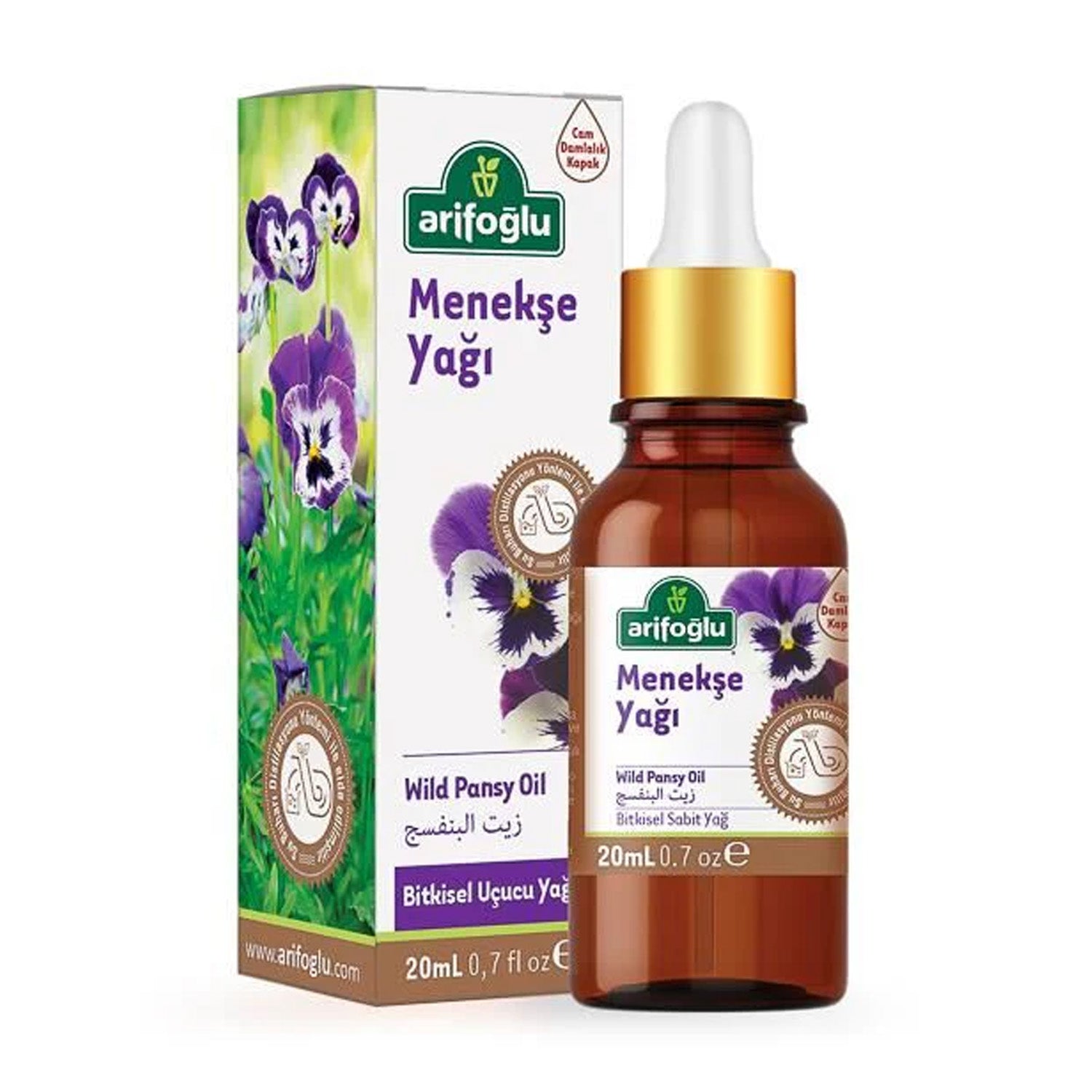 Arifoglu Yabani Pansy Yağı 20Ml