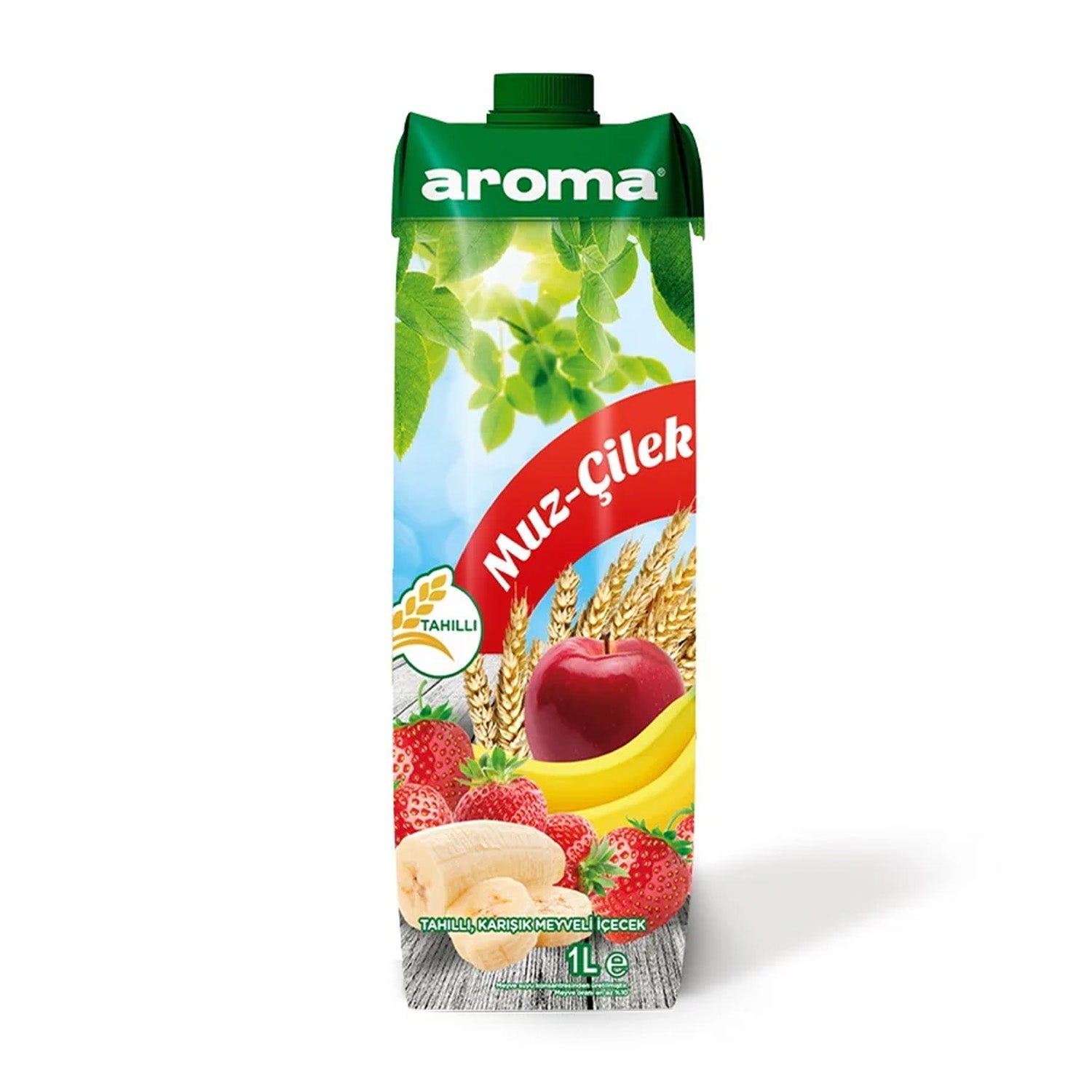 Aroma Banana-Strawberry Drink 1L