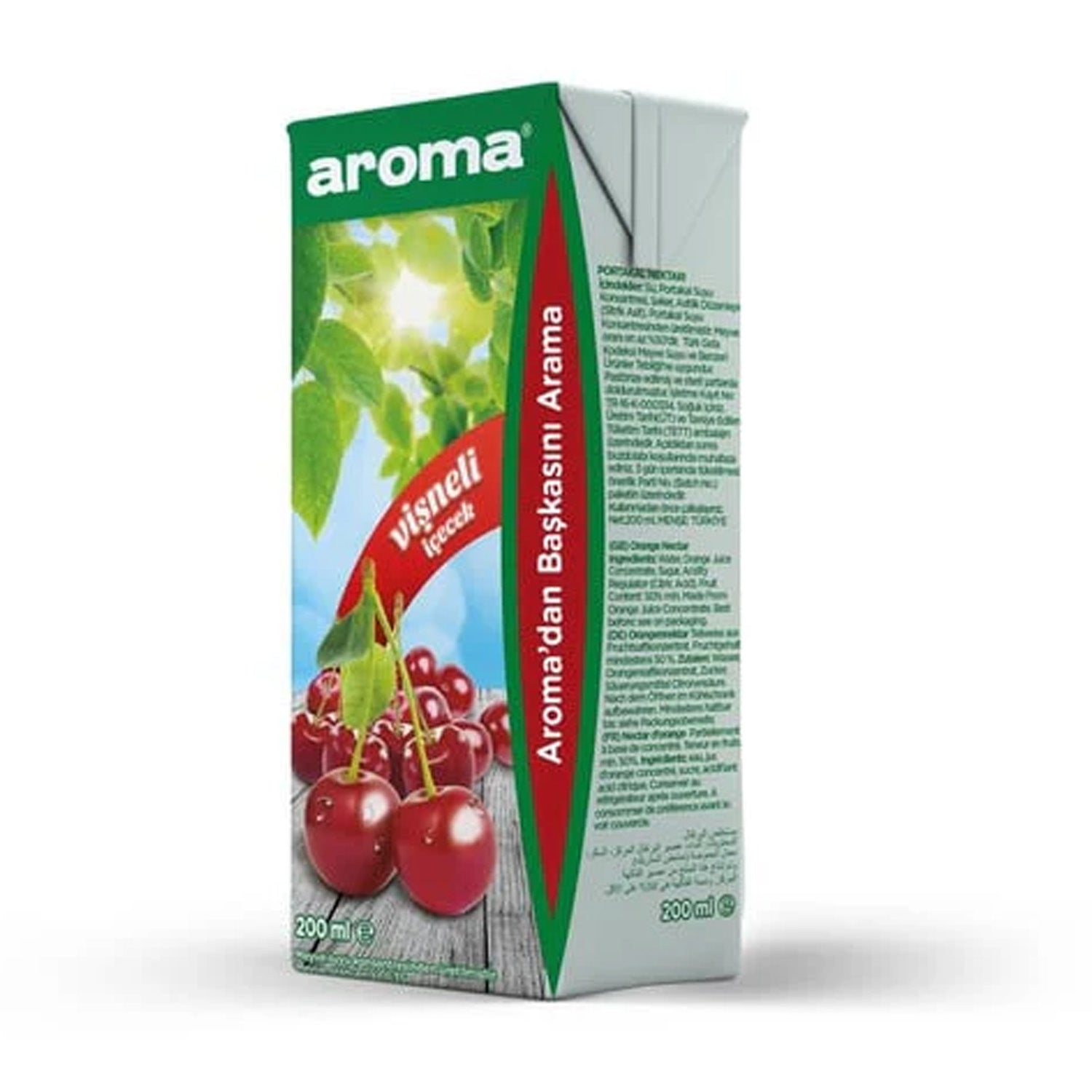 Aroma Sour Cherry Juice 6*200Ml