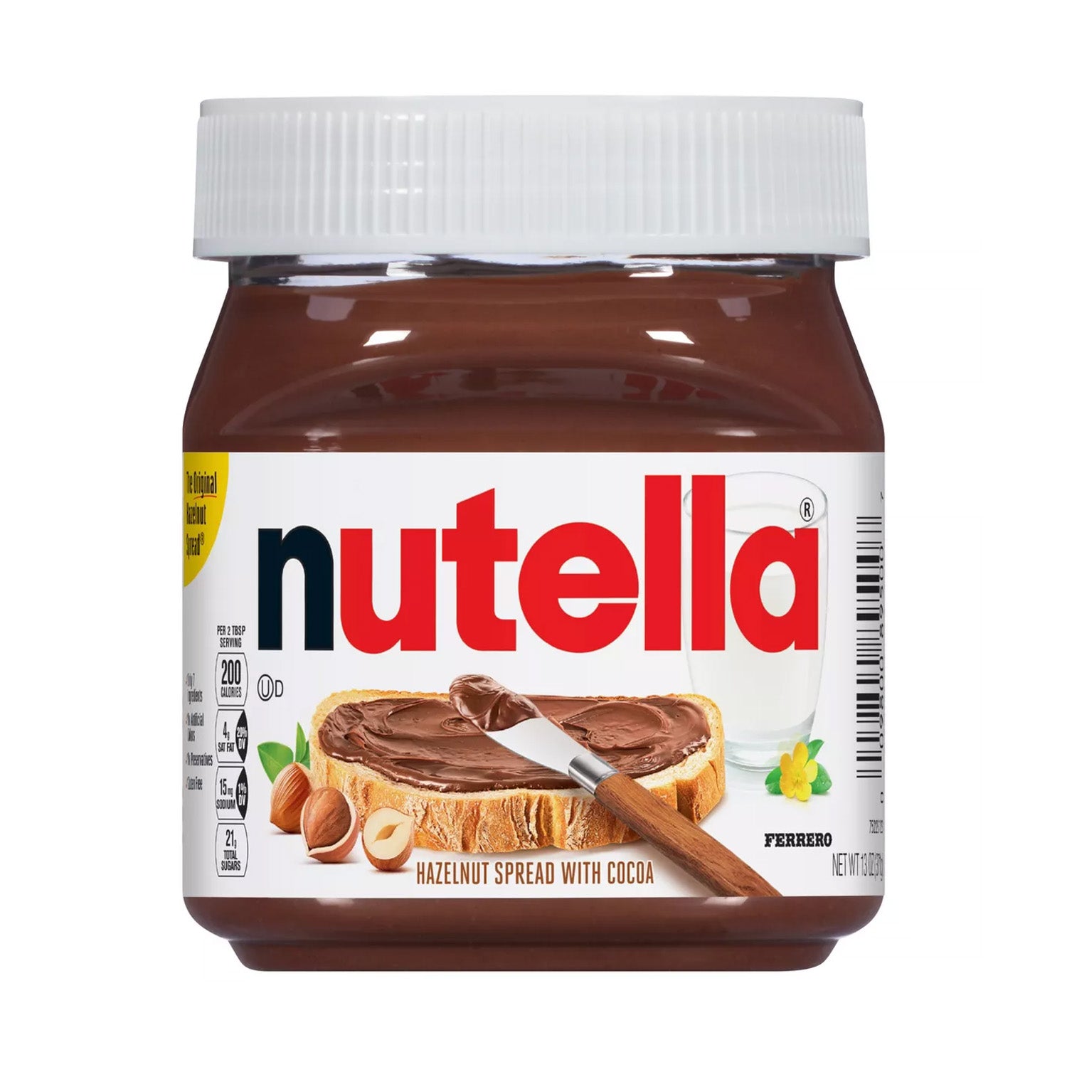 Nutella 371G Plastic