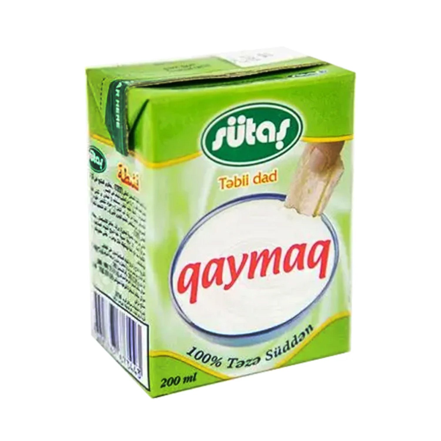 Sutas Qaymaq Liquid 200 Ml