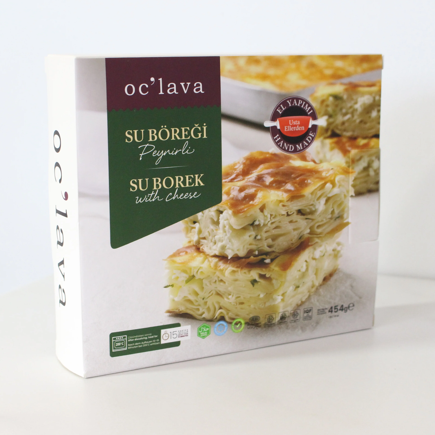 Oclava, Su Boregi Peynirli, Su Borek with Cheese, 454gr