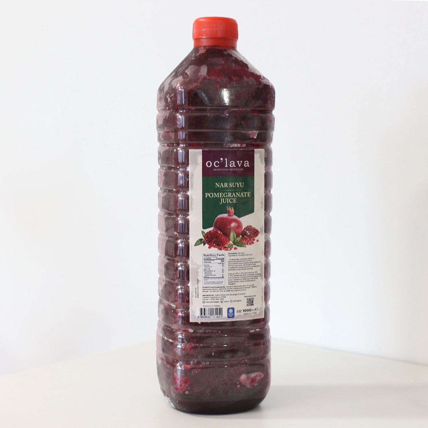 Oclava, Nar Suyu %100, Pomegranate Juice, 1000ml