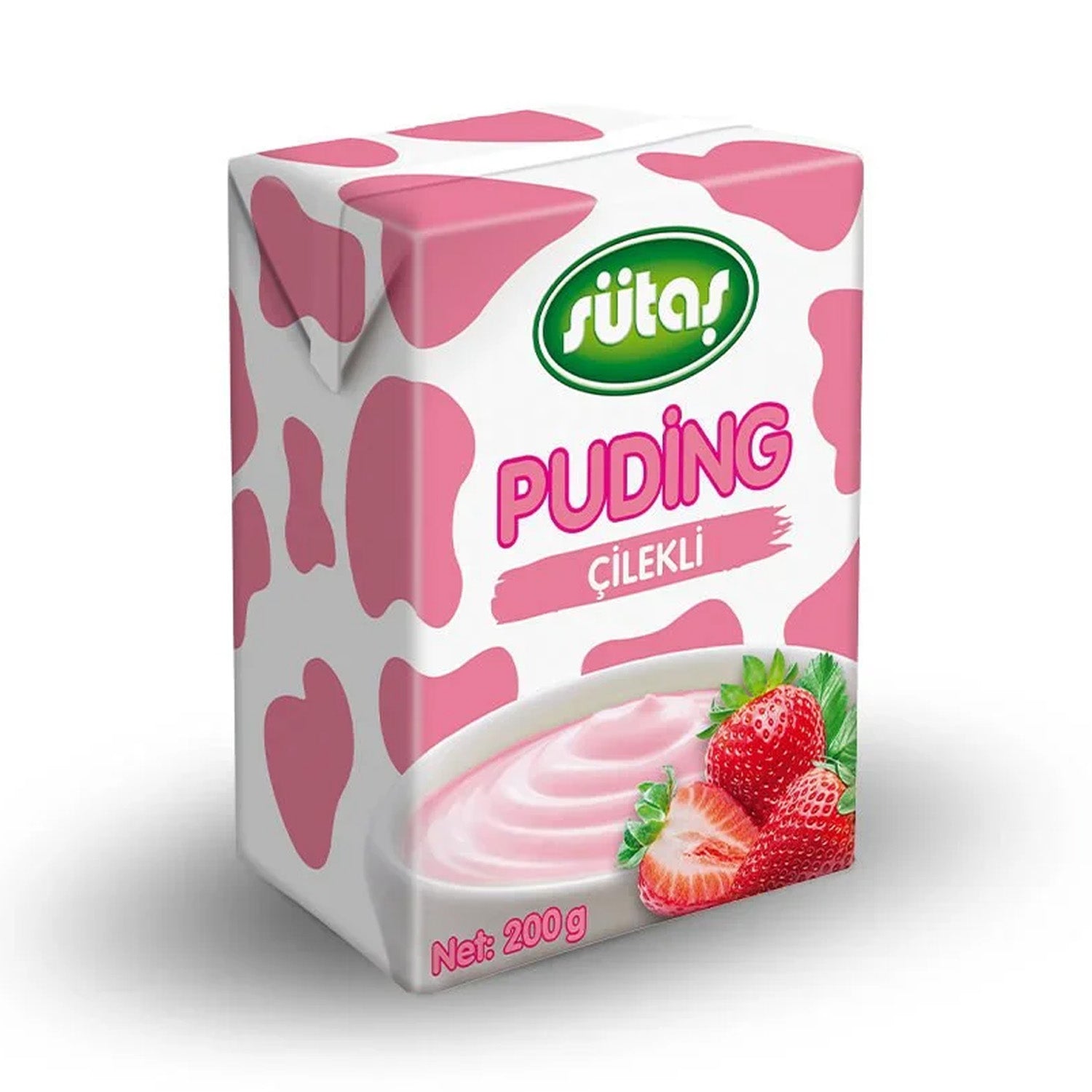 Sutas Pudding Strawbe 200