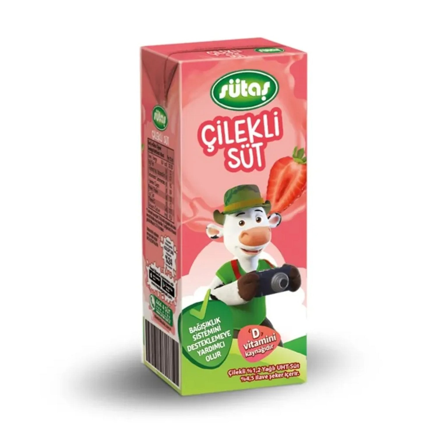 Sutas Milk Strawberry 200M