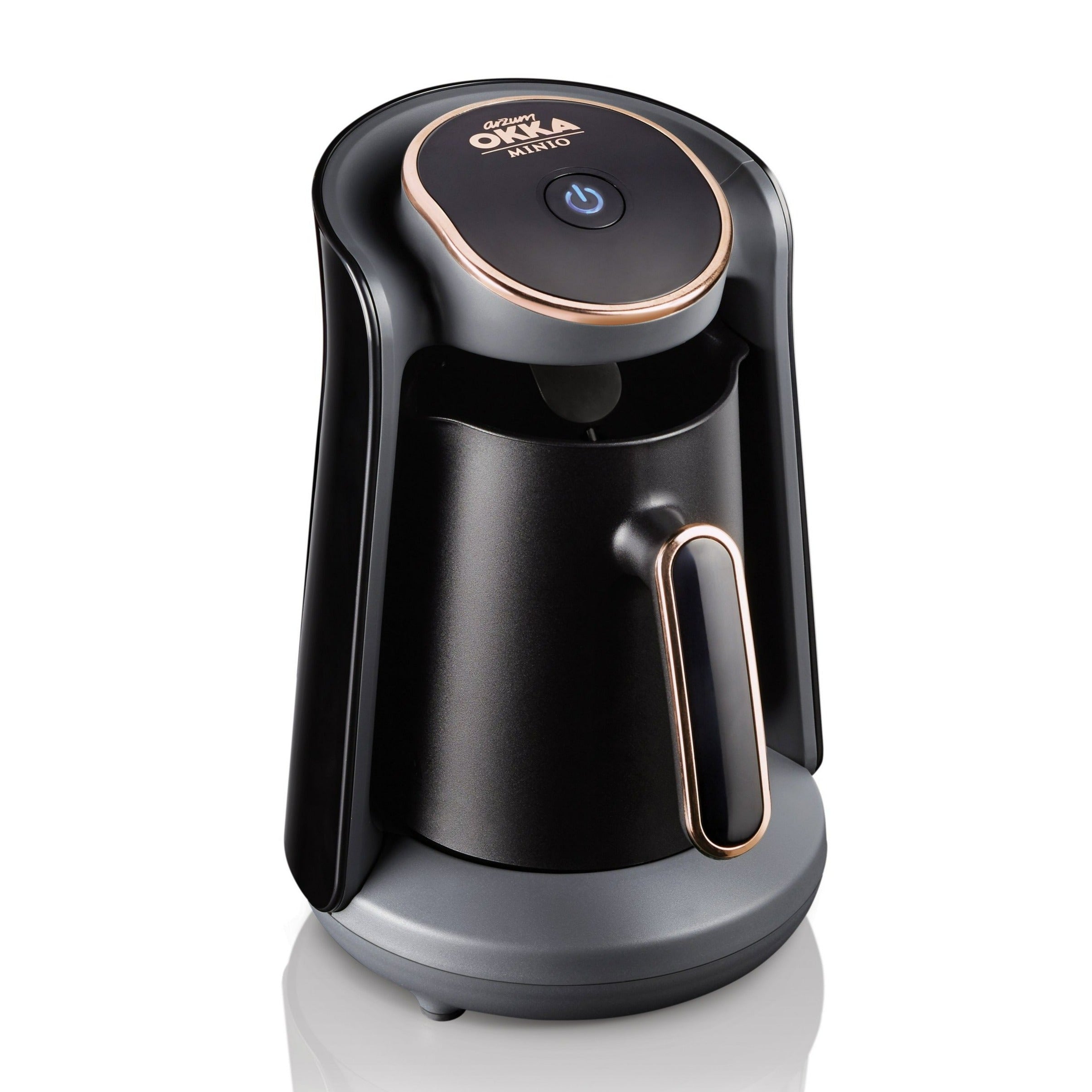 Arzum Okka Minio Automatic Turkish Coffee Maker, Black/Gold