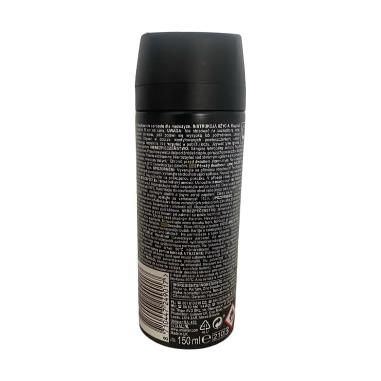 Axe Deodorant Gold Oudwood & Dark Vanilla 150Ml