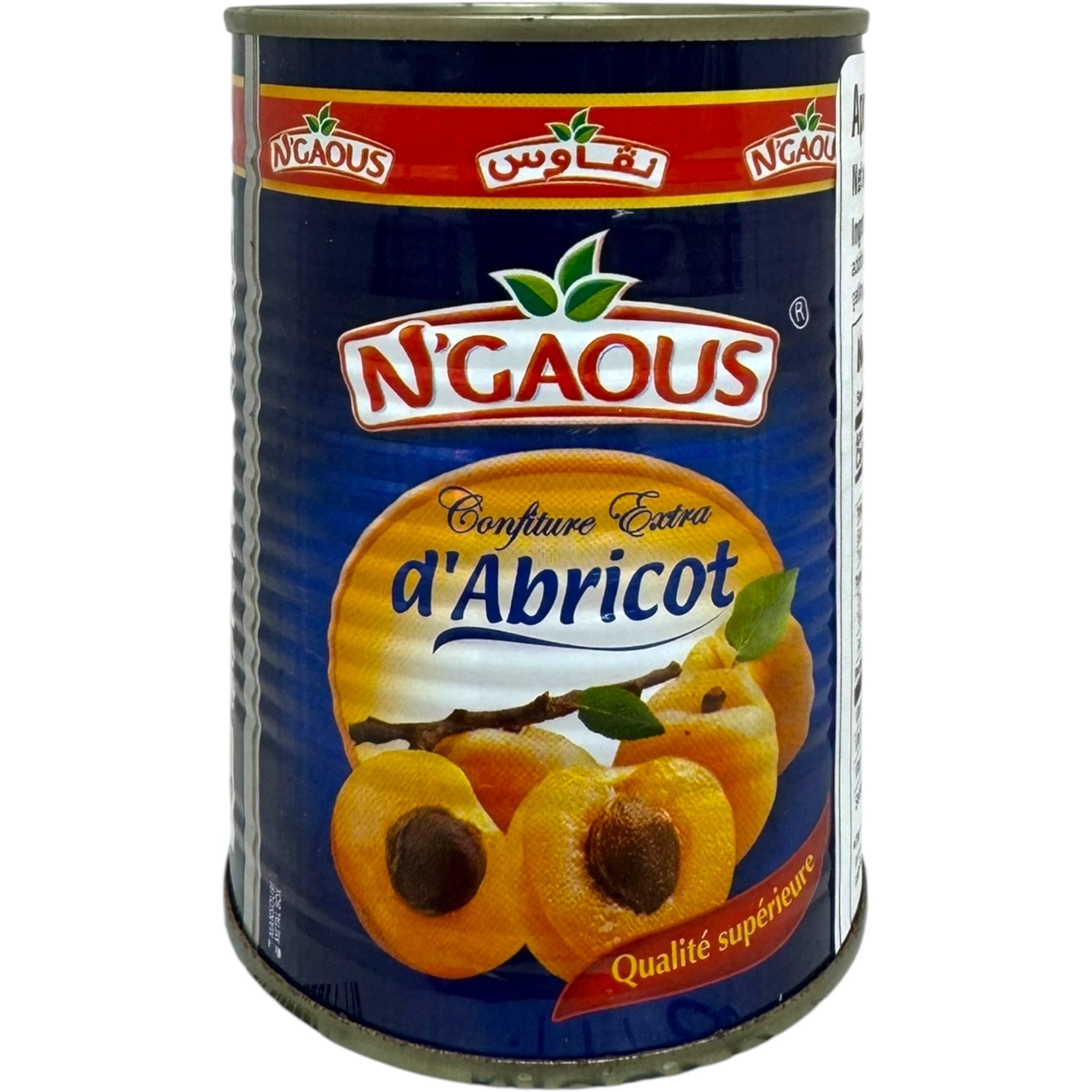 Algerian Apricot Jam - Authentic Handcrafted Recipe from ALBASHA Store, 10oz Jar
