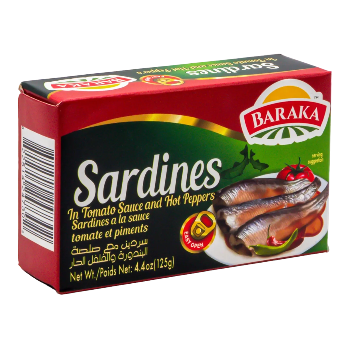 Baraka Sardines Sauce 125 Gr