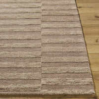 Idaho Broken-Striped Brown Area Rug | Our PNW Home X Livabliss