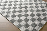 Belita Charcoal Luxe Shag Area Rug