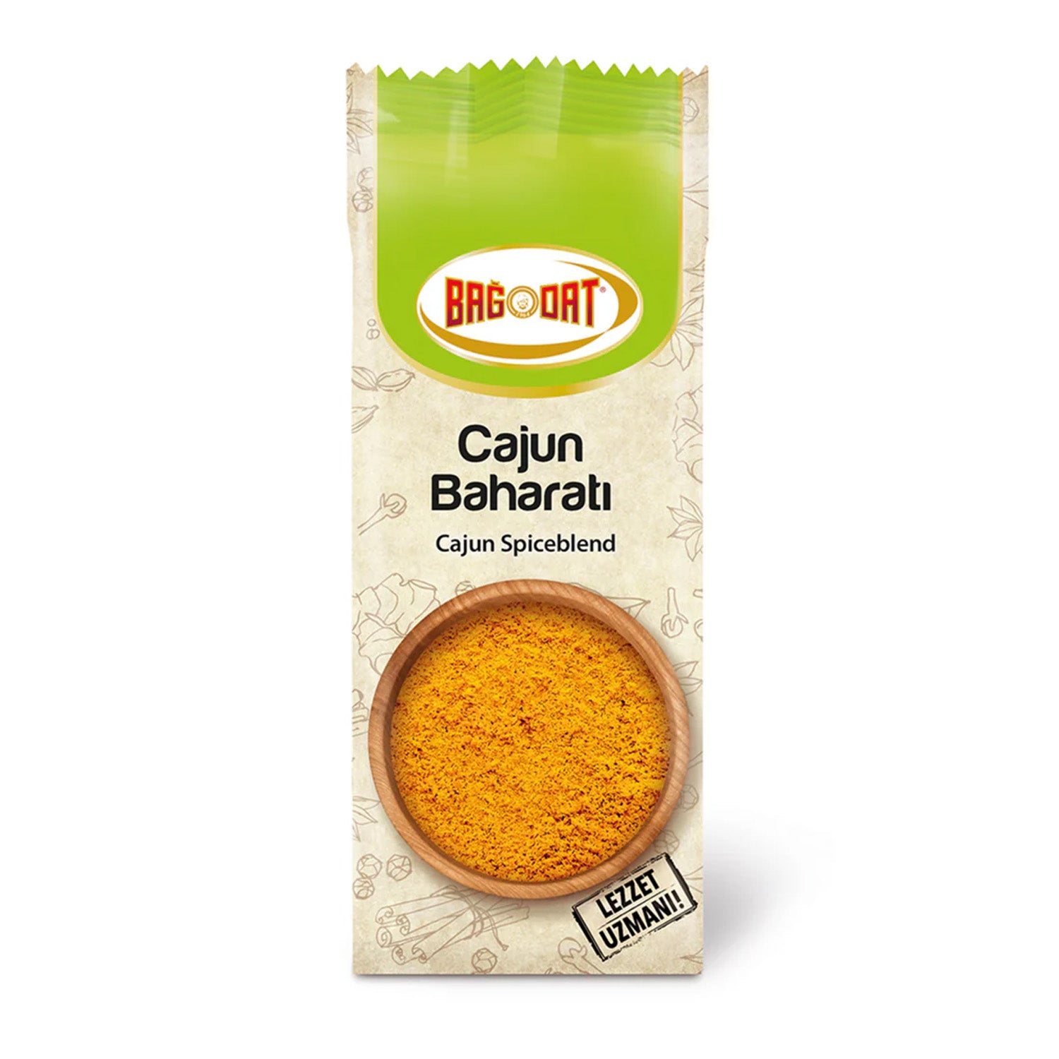 Bagdat Cajun Spiceblend 80G