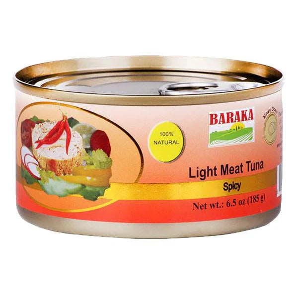 Baraka Canned Spicy Tuna - Premium Quality, Flavorful, and Ready-to-Eat Seafood Delight