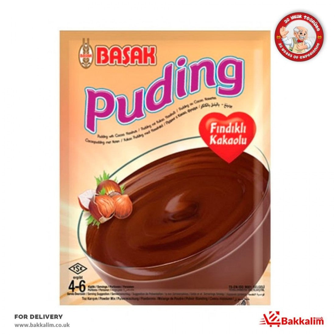 Basak Puding Hazelnut 150 Gr