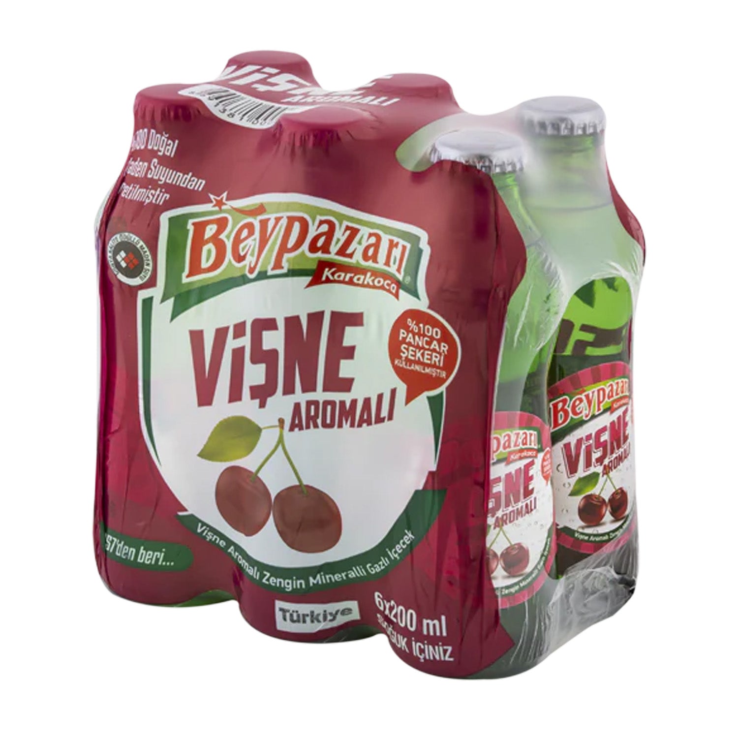 Beypazari Sourcherry Mineral Water 6*200Ml