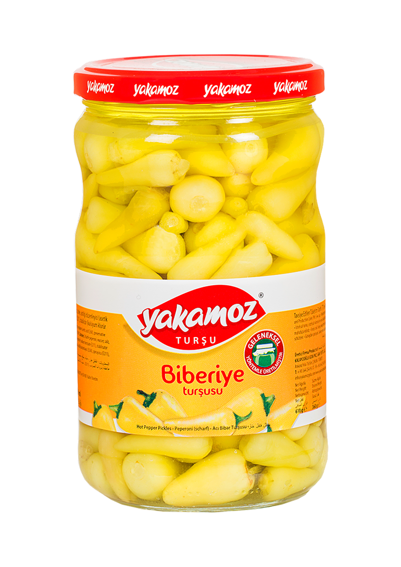 Yakamoz Hot Baby Pepper Pickle 720G