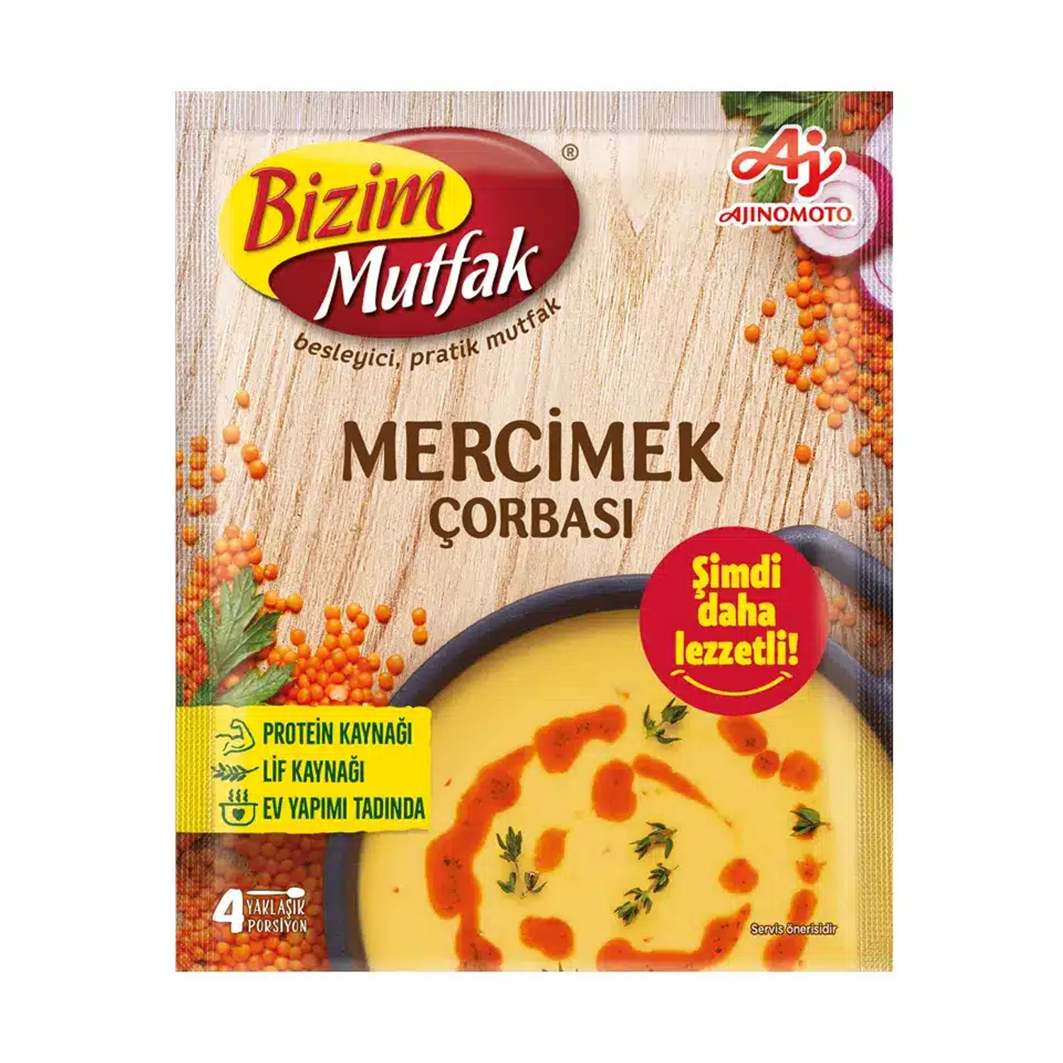 Bizim Mutfak Red Lentil 65G