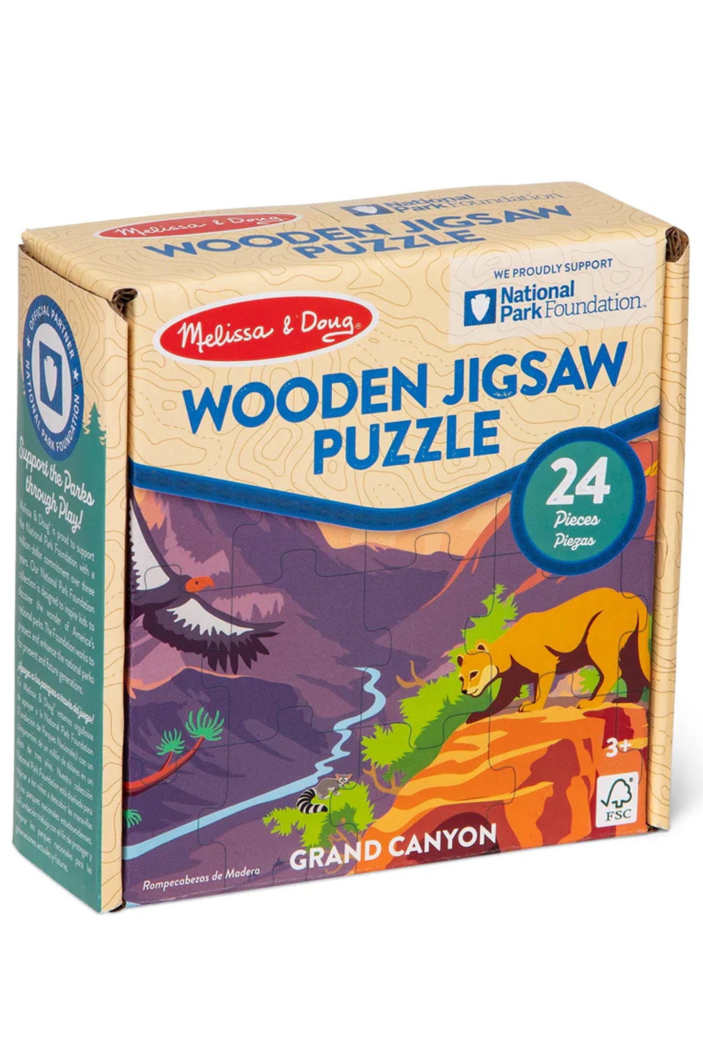 Wooden Jigsaw Puzzle (24 Pieces)