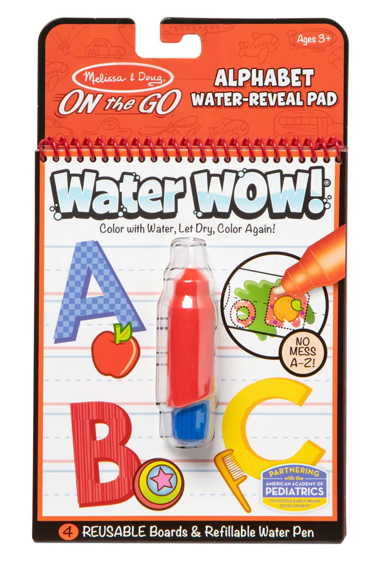 Water Wow! Alphabet - On the Go Travel Activity
