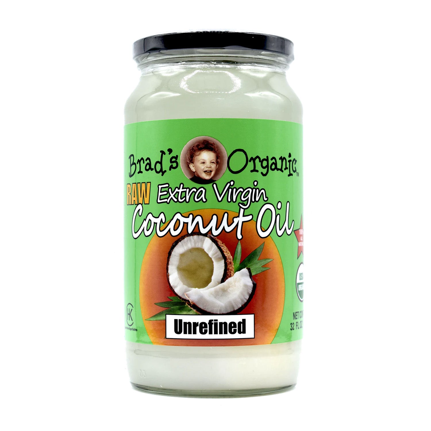 Brad'S Coconut Oil Unrefined 14Oz