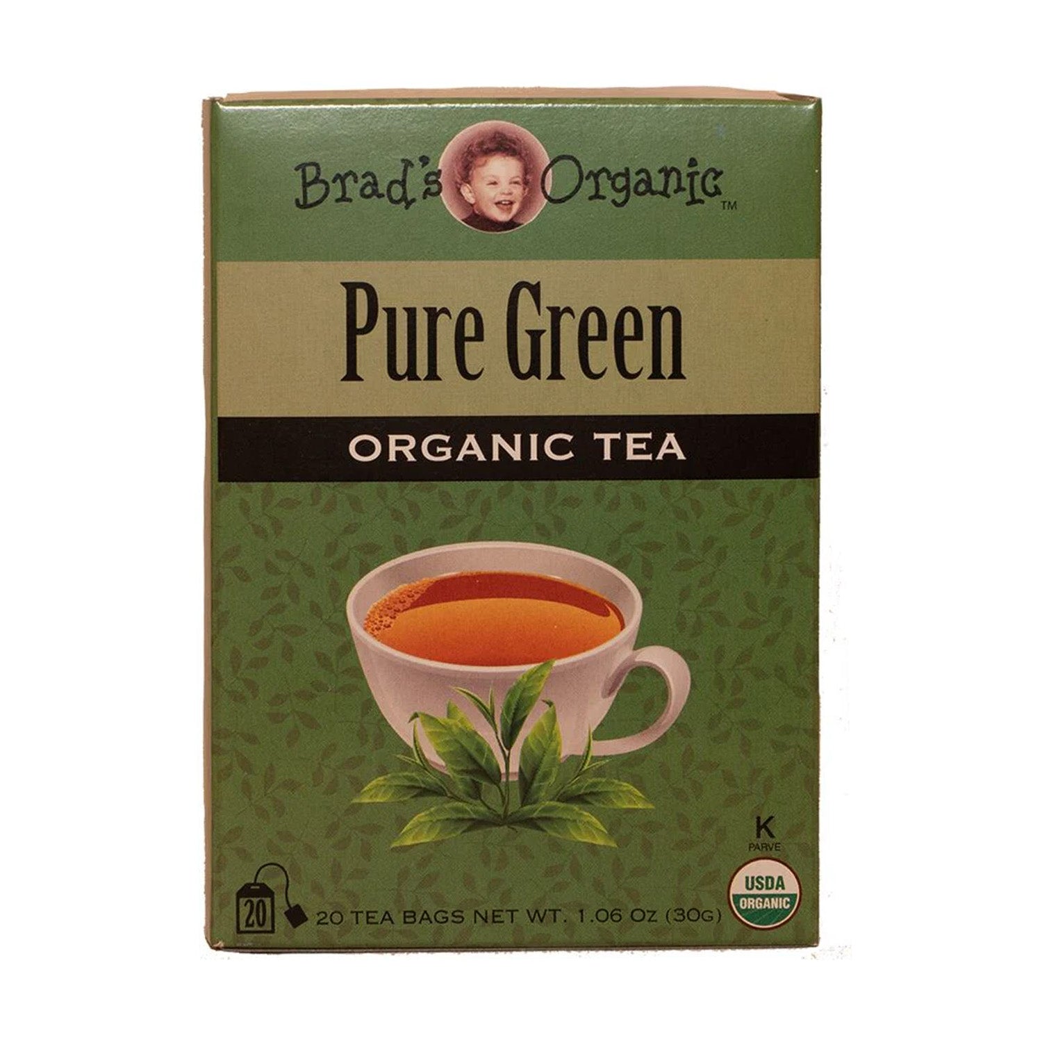 Brad'S PureGeen Tea 20Ct