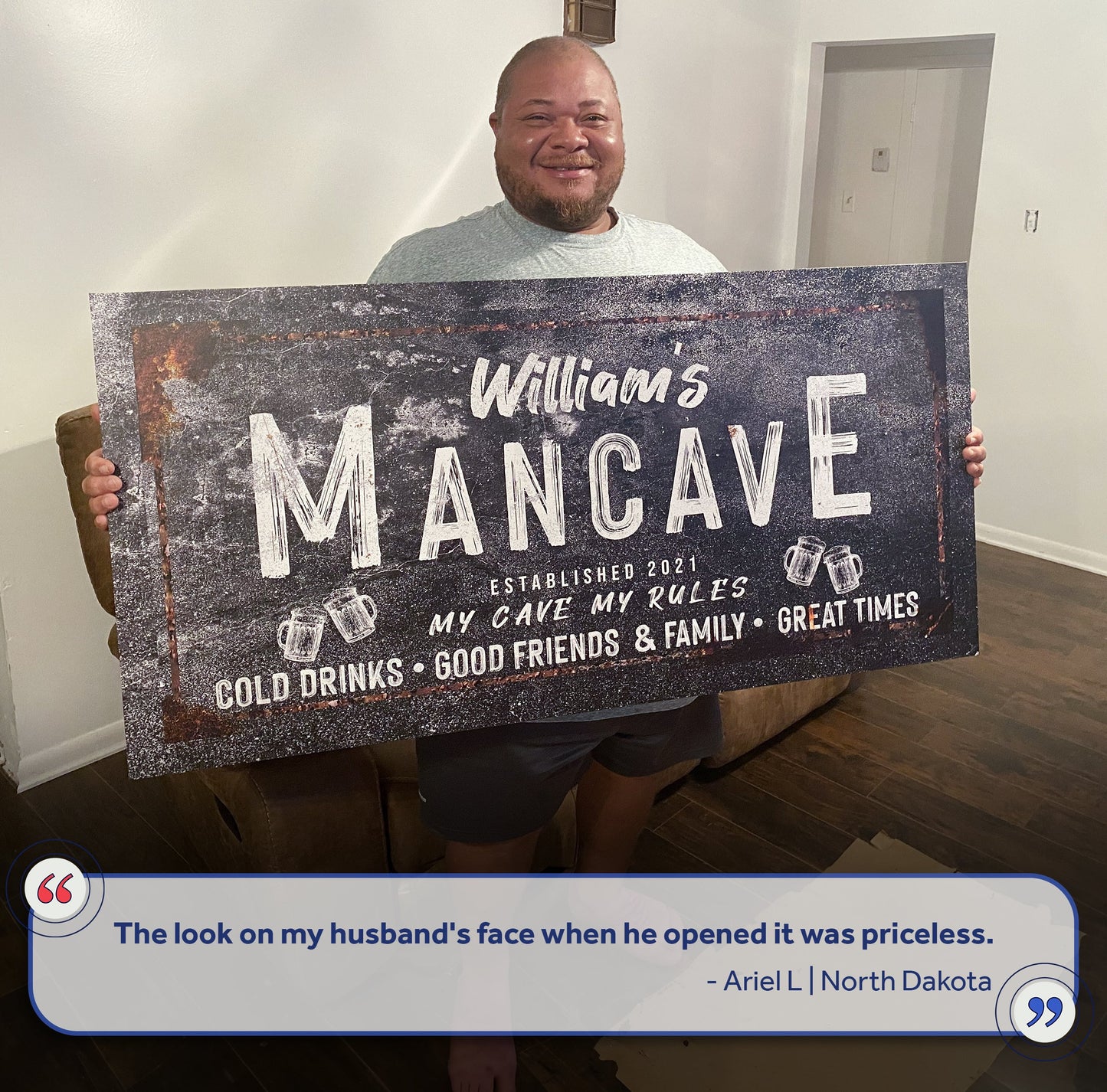 Good Times Man Cave Sign
