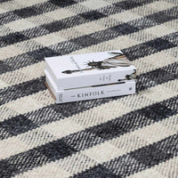 Chilliwack Gray Plaid Wool Rug