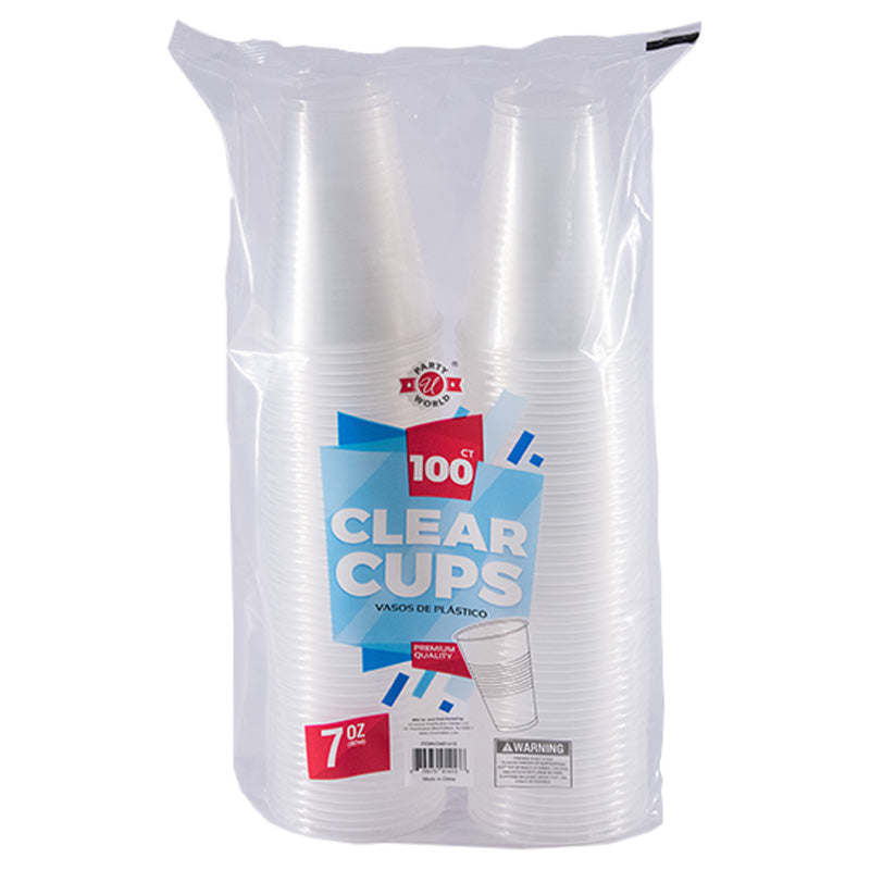 Clear Cup 7Oz 100Ct