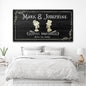Till Death Do Us Part Skeleton Couple Sign