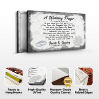 A Wedding Prayer Sign