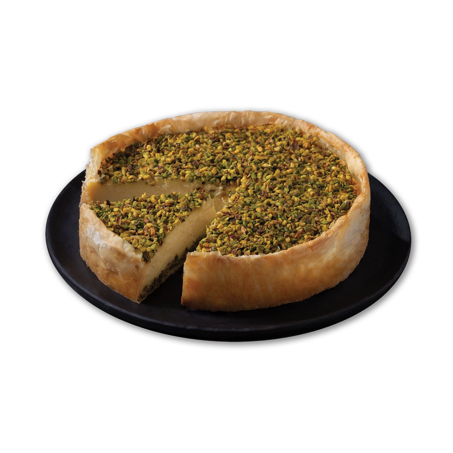 Moda Cheesecake, Baklava, Pre-Sliced (9"), 12pcs x 110g = 2.9lbs (1320g)