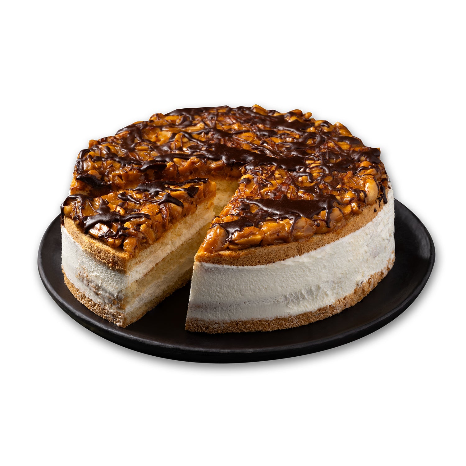 Moda Cake, Peanut Party, Pre-Sliced (9"), 12pcs x 110g = 2.9lbs (1320g)