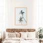 California Tropical Themed Wall Decor. Large Palm Trees