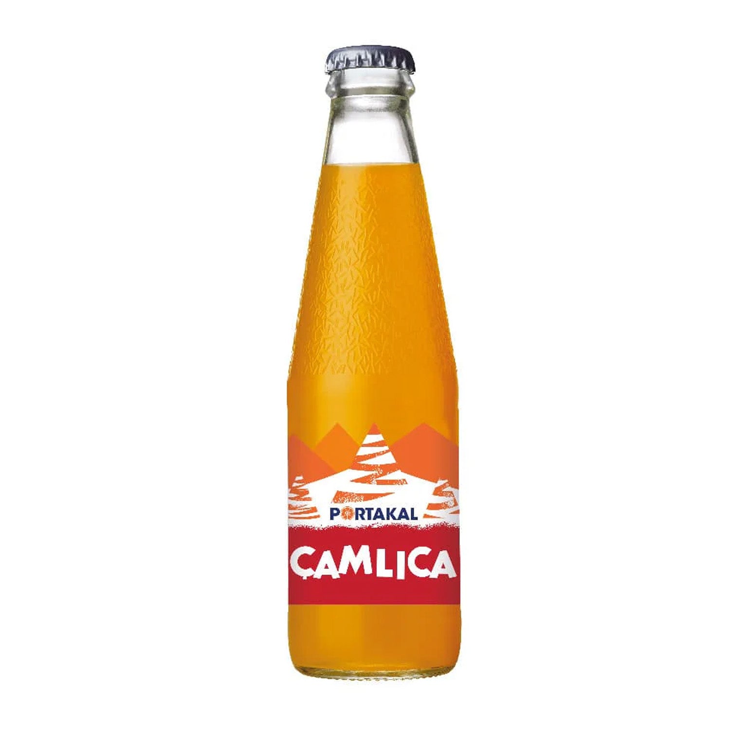 Camlica Soda Orange 200Ml-Glass