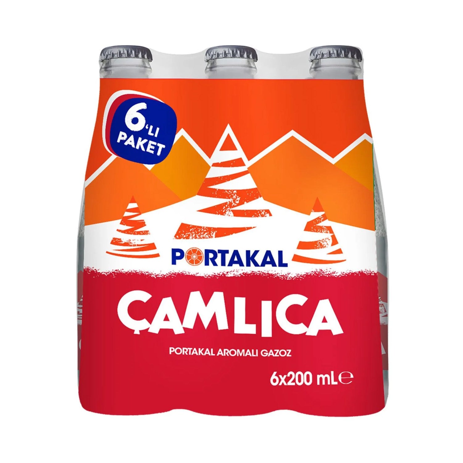 Camlica Soda Orange 6*200Ml
