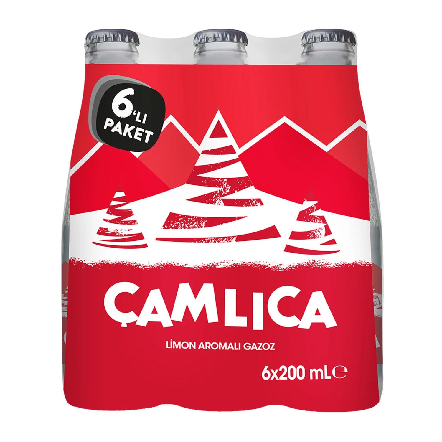 Camlica Soda Plain 6*200Ml