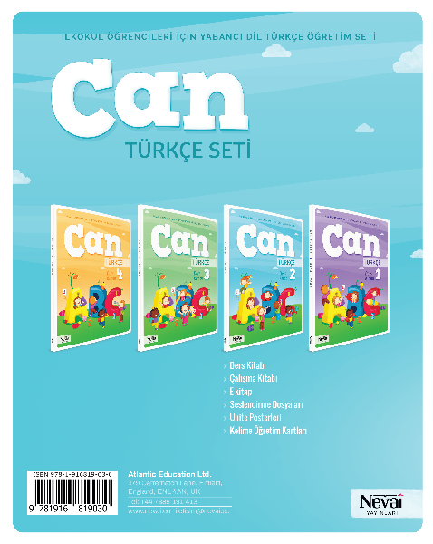 Can Türkçe 2 Çalışma Kitabı