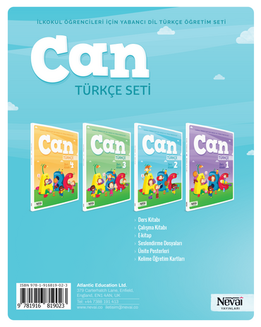 Can Türkçe 2 Ders Kitabı