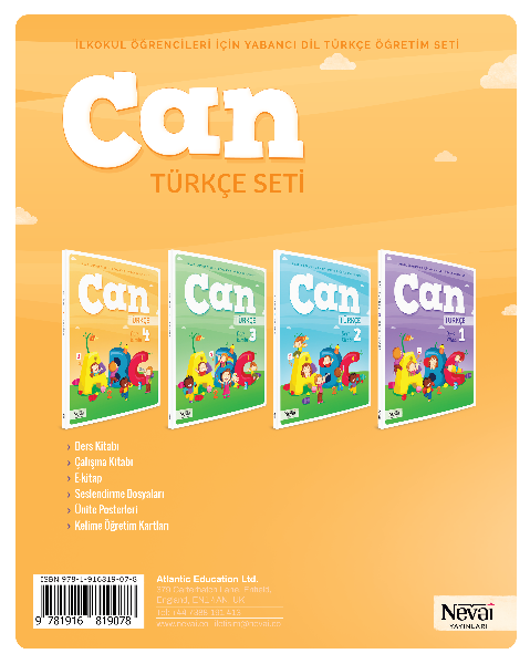 Can Türkçe 4 Çalışma Kitabı