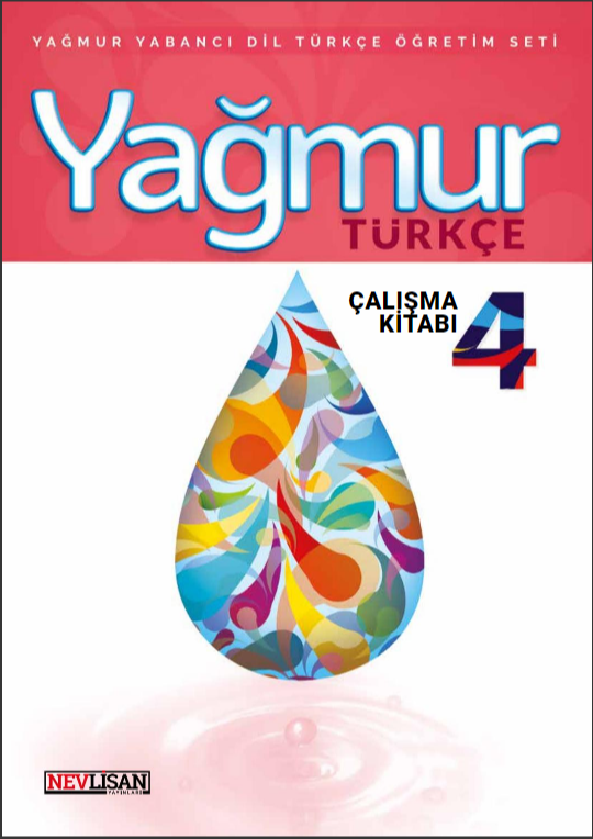 YAĞMUR Türkçe Çalışma Kitabı-4 (Workbook)