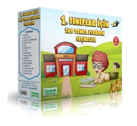 100 Temel Eserden Secmeler 1.Sinif (32 Kitap)