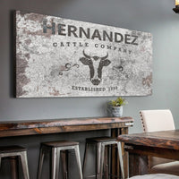 Cattle Company Sign II
