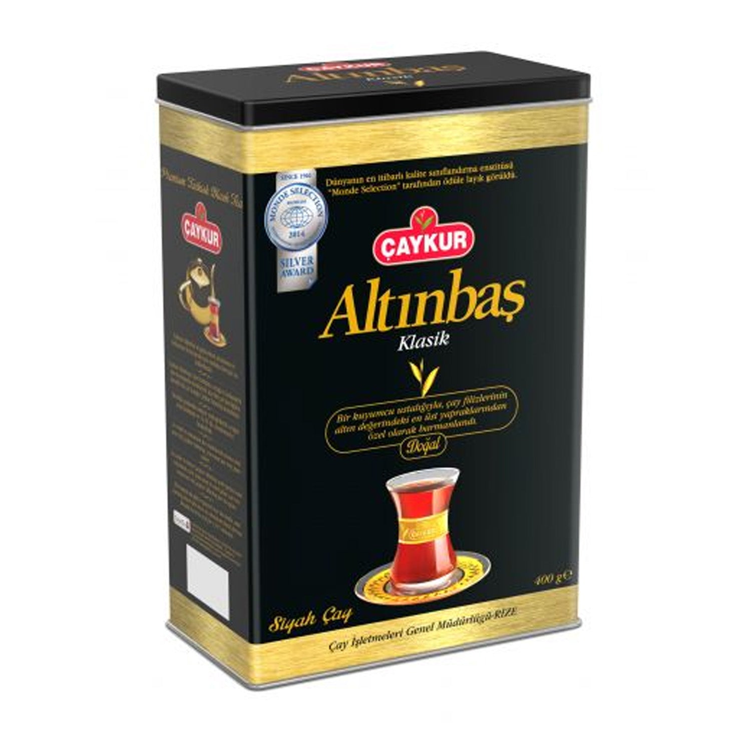 Çaykur Altınbaş Earl Grey 400Gr Teneke