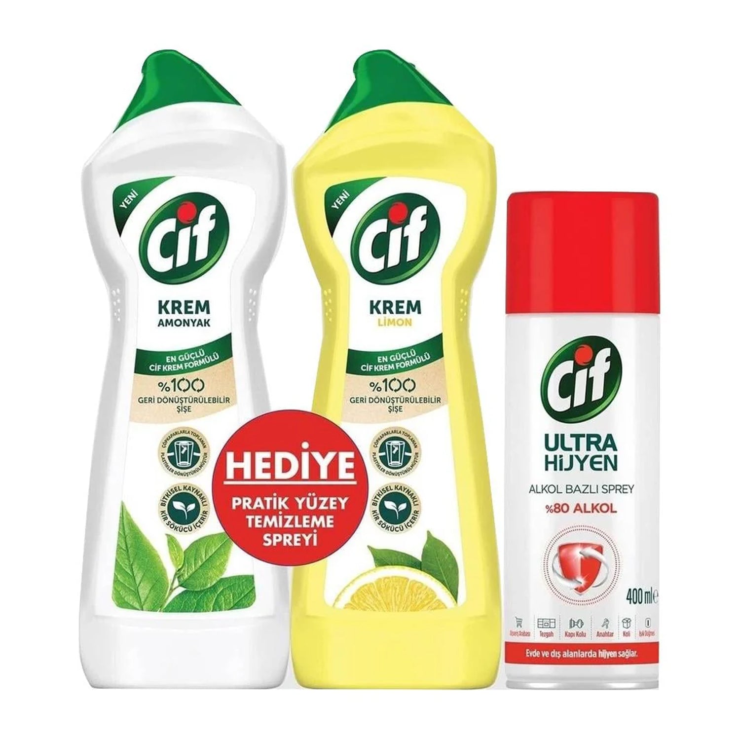 Cif Clean Set 3P