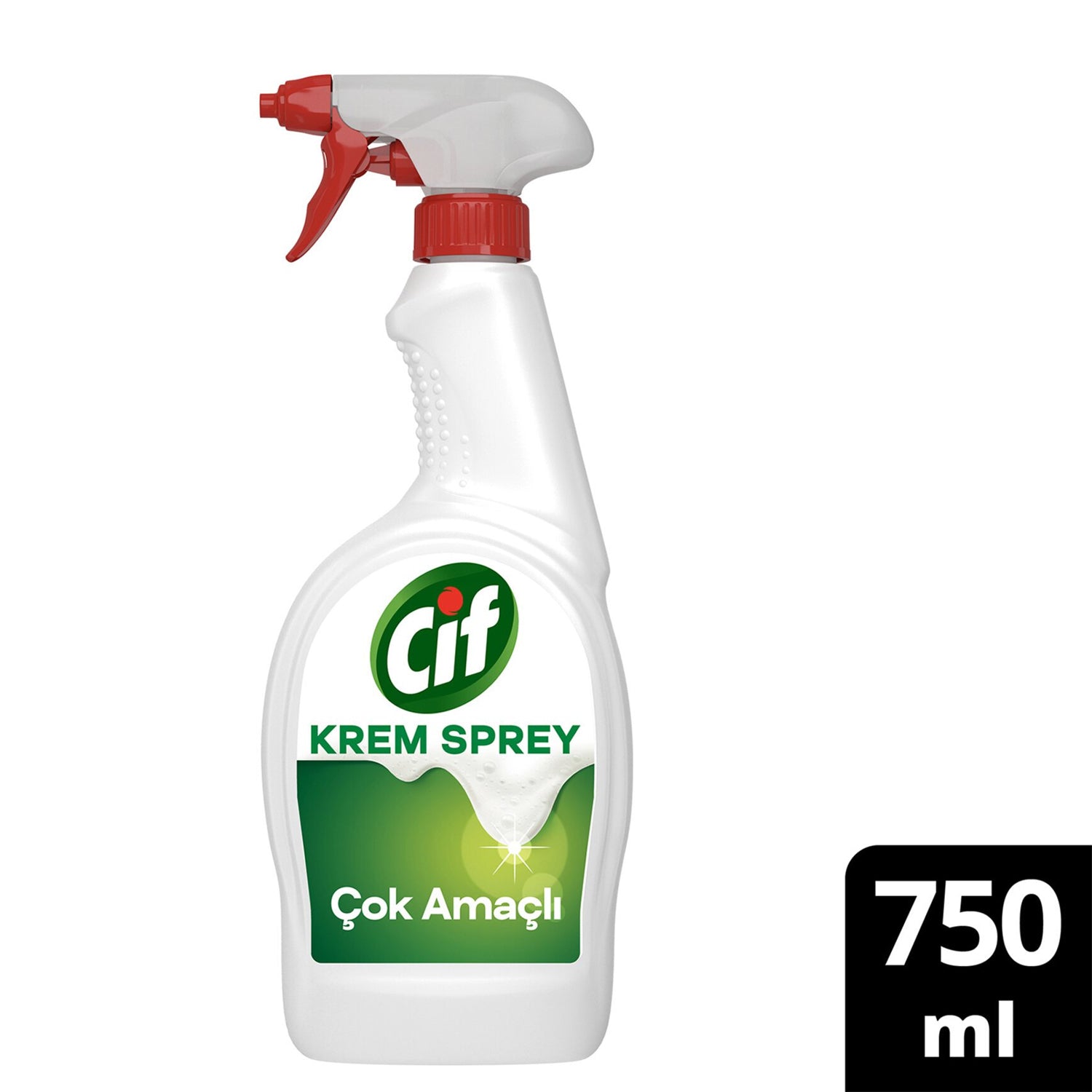 Cif Cream Spray With Ammonia 750Ml